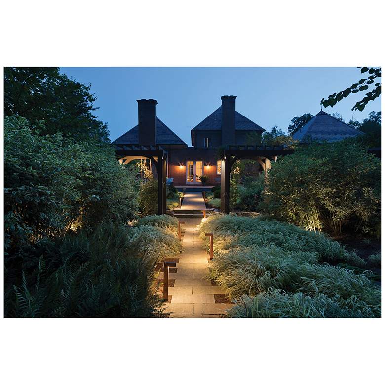 Image 6 Atlantis 15 3/4" High Matte Bronze LED Landscape Path Light more views
