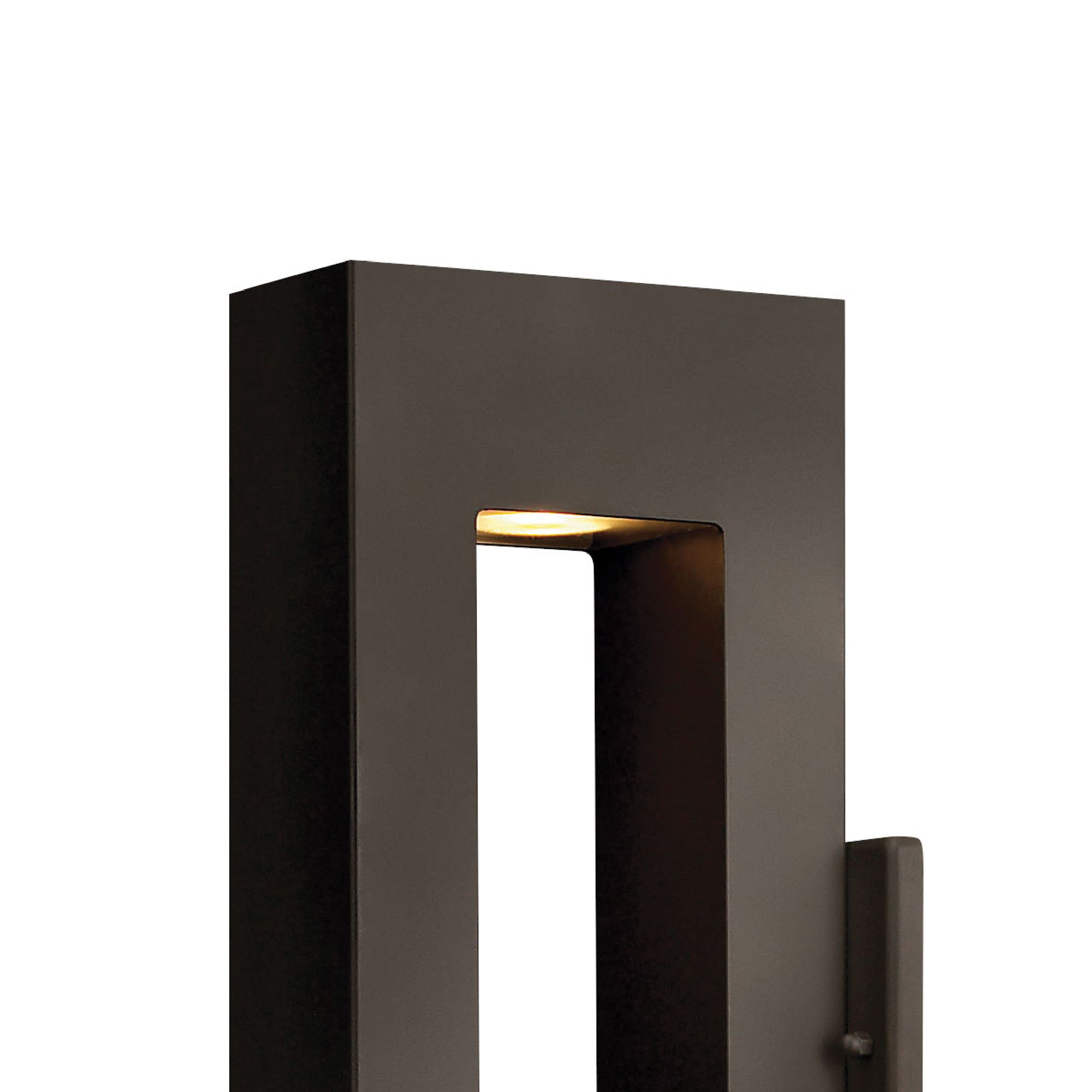 Image 4 Atlantis 16" High Bronze Integrated LED Outdoor Wall Light more views