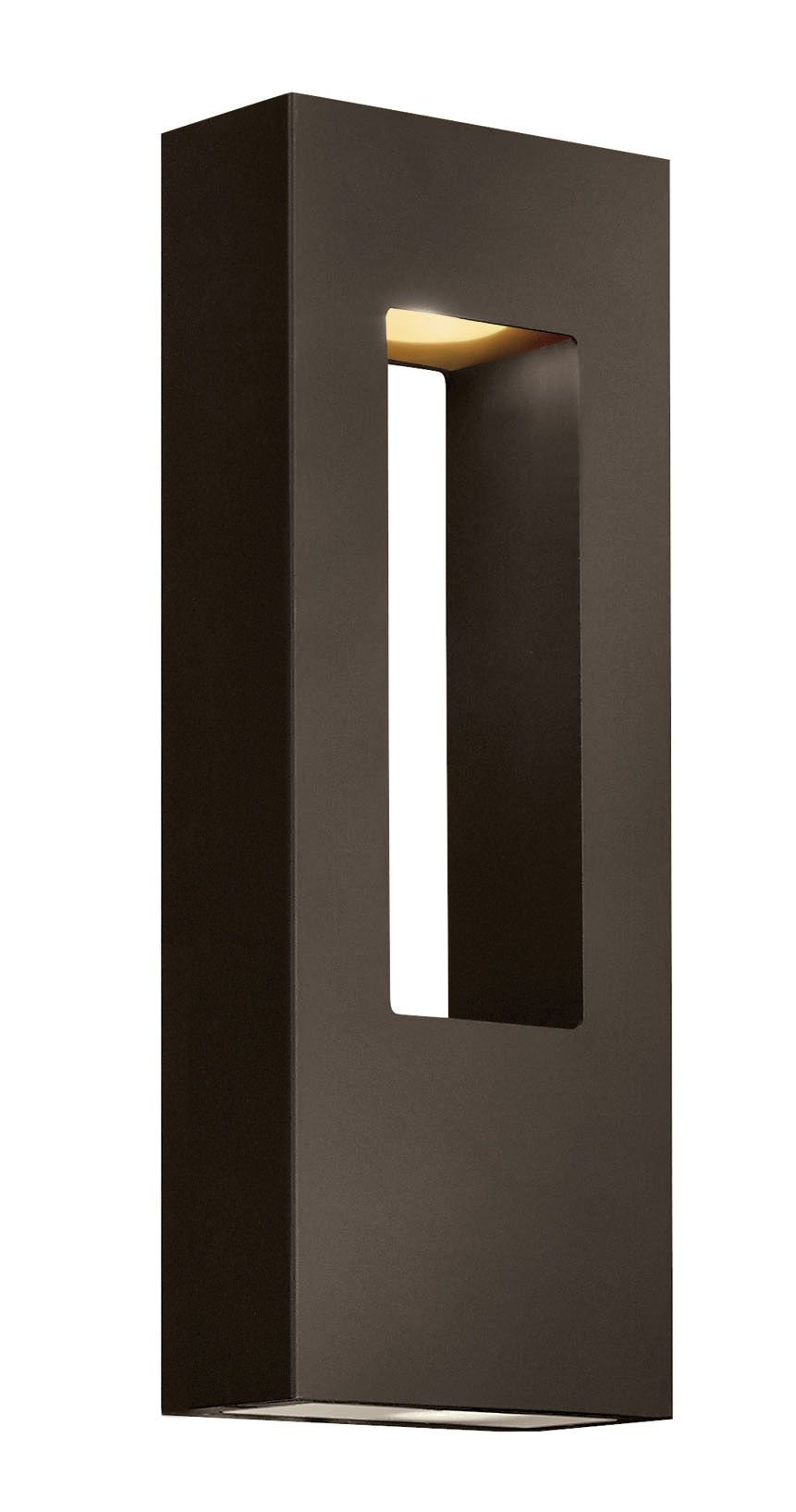 Image 3 Atlantis 16"H Bronze ADA Integrated LED Outdoor Wall Light more views