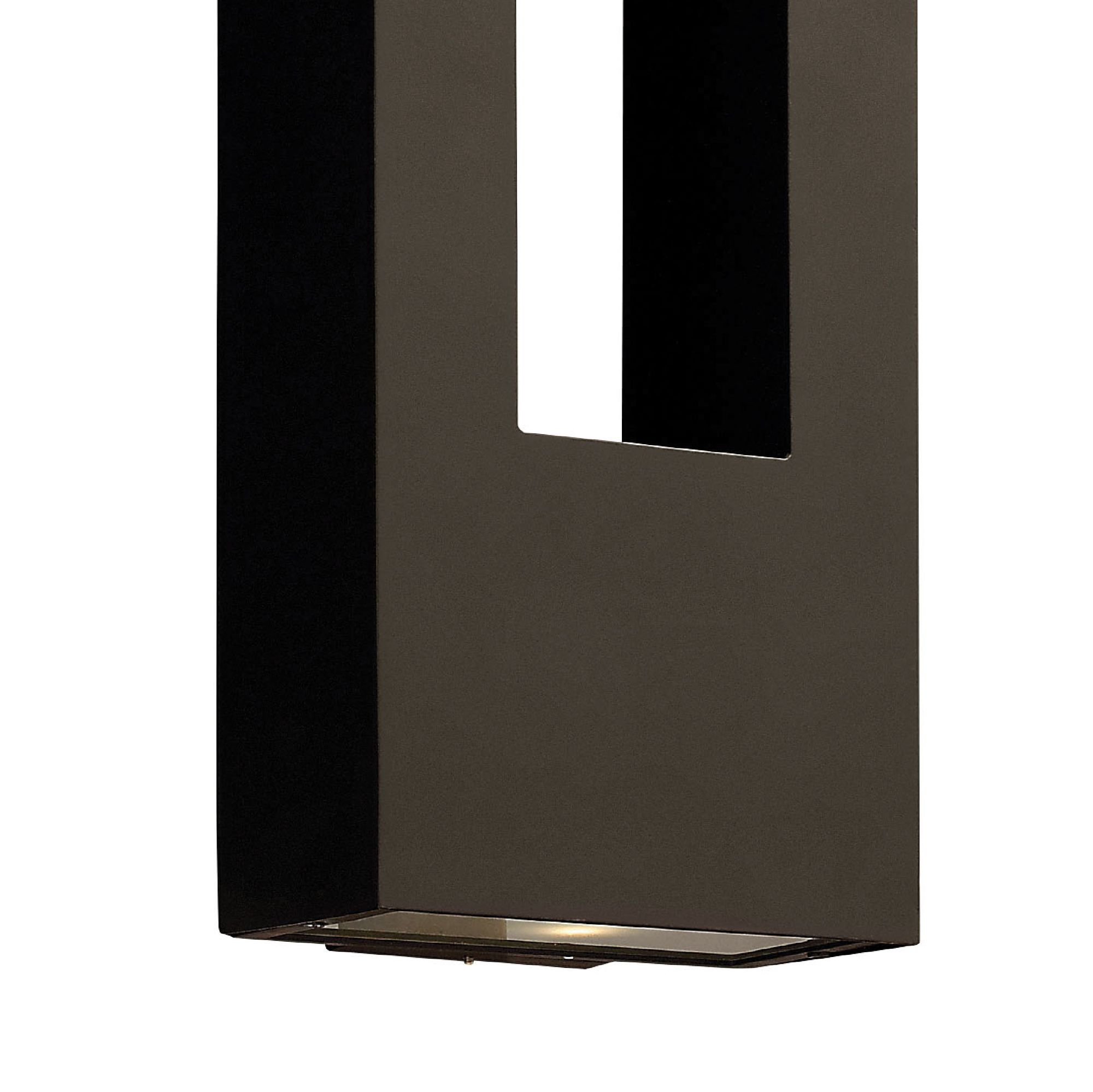 Image 6 Atlantis 16"H Bronze ADA Integrated LED Outdoor Wall Light more views