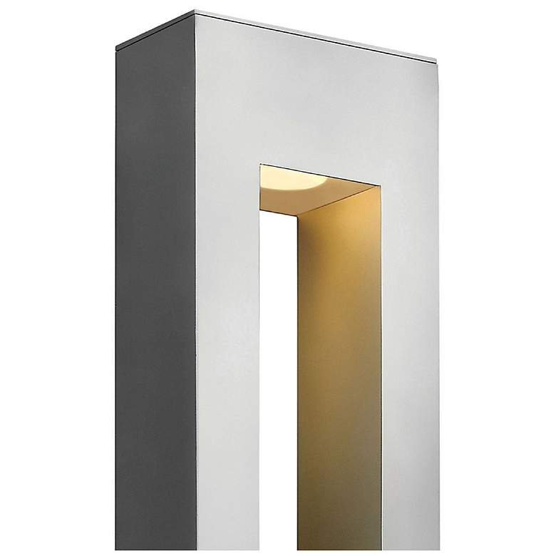 Image 3 Atlantis 16"H Titanium ADA Integrated LED Outdoor Wall Light more views