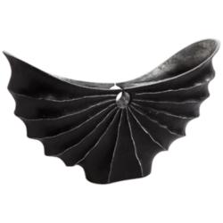 Atlantis 18 1/2" Wide Antique Black Metal Watertight Centerpiece