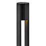 Thumbnail2 of Atlantis 20"H Satin Black LED Landscape Round Bollard Light more views