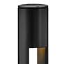 Atlantis 20"H Satin Black LED Landscape Round Bollard Light