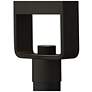 4_Atlantis 24 1/2" High Black Socketed LED Outdoor Post Light more views