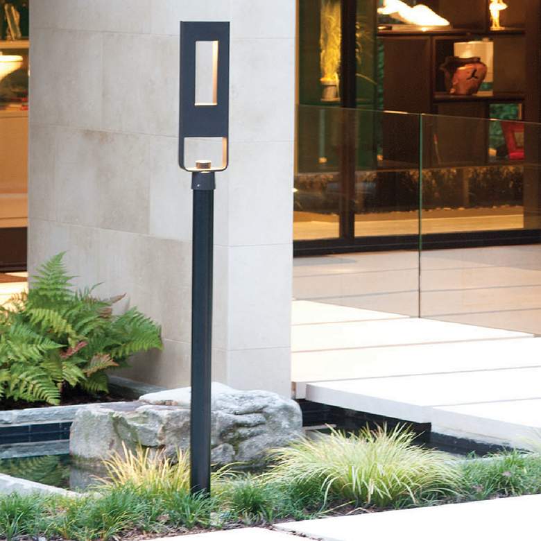 Image 1 Atlantis 24 1/2" High Bronze Socketed LED Outdoor Post Light