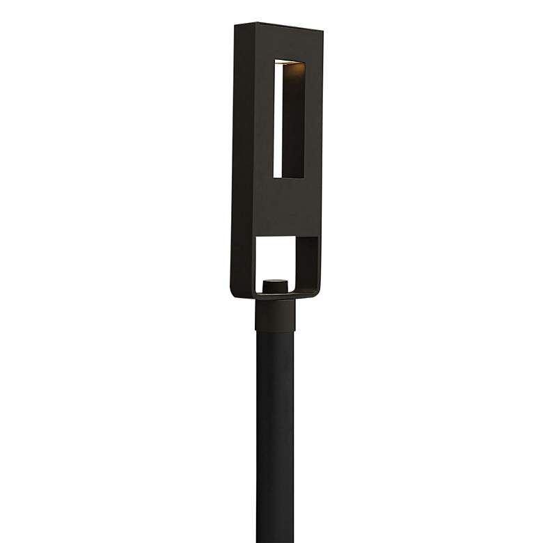 Image 2 Atlantis 24 1/2"H Black Integrated LED Outdoor Post Light