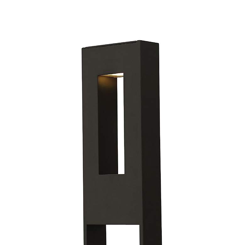 Image 3 Atlantis 24 1/2 inchH Black Integrated LED Outdoor Post Light more views