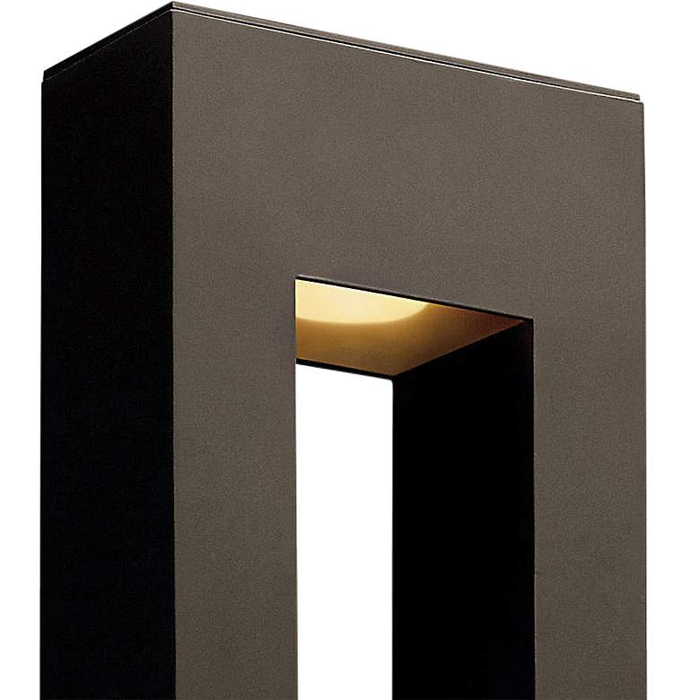 Image 3 Atlantis 24" High Bronze ADA Socketed LED Outdoor Wall Light more views