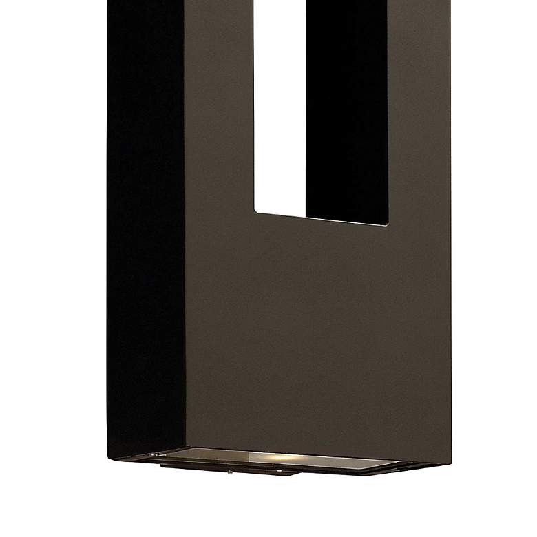 Image 3 Atlantis 24 inch High Bronze ADA Socketed LED Outdoor Wall Light more views