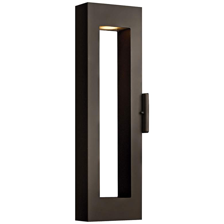 Image 1 Atlantis 24 inch High Bronze Integrated LED Outdoor Wall Light