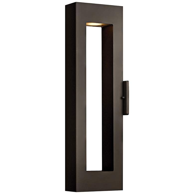 Image 1 Atlantis 24" High Bronze Integrated LED Outdoor Wall Light