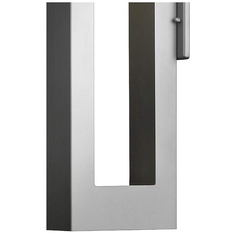 Image 3 Atlantis 24" High Titanium Integrated LED Outdoor Wall Light more views