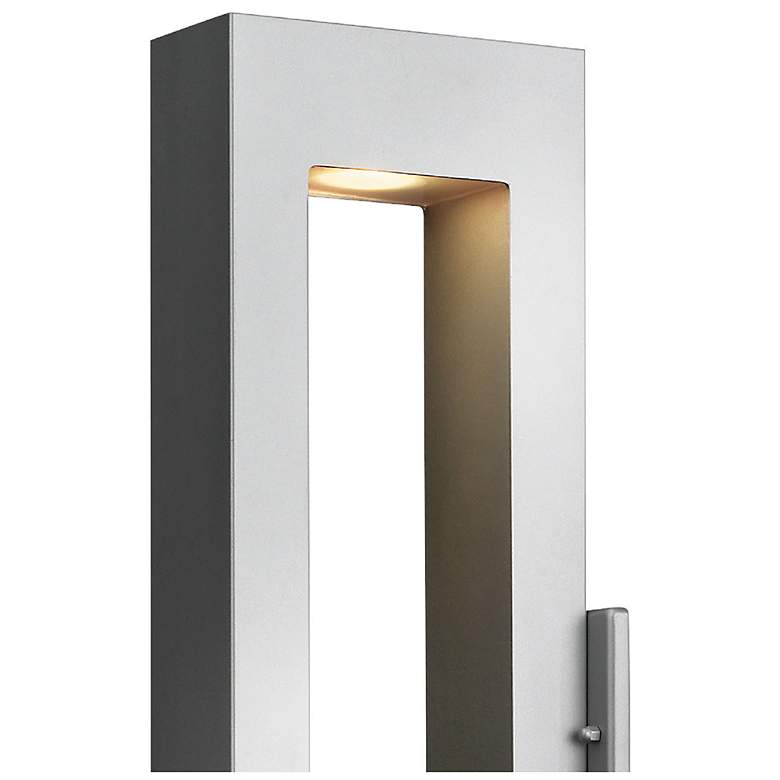 Image 4 Atlantis 24" High Titanium Integrated LED Outdoor Wall Light more views