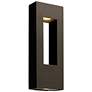 2_Atlantis 24"H Bronze ADA Integrated LED Outdoor Wall Light more views