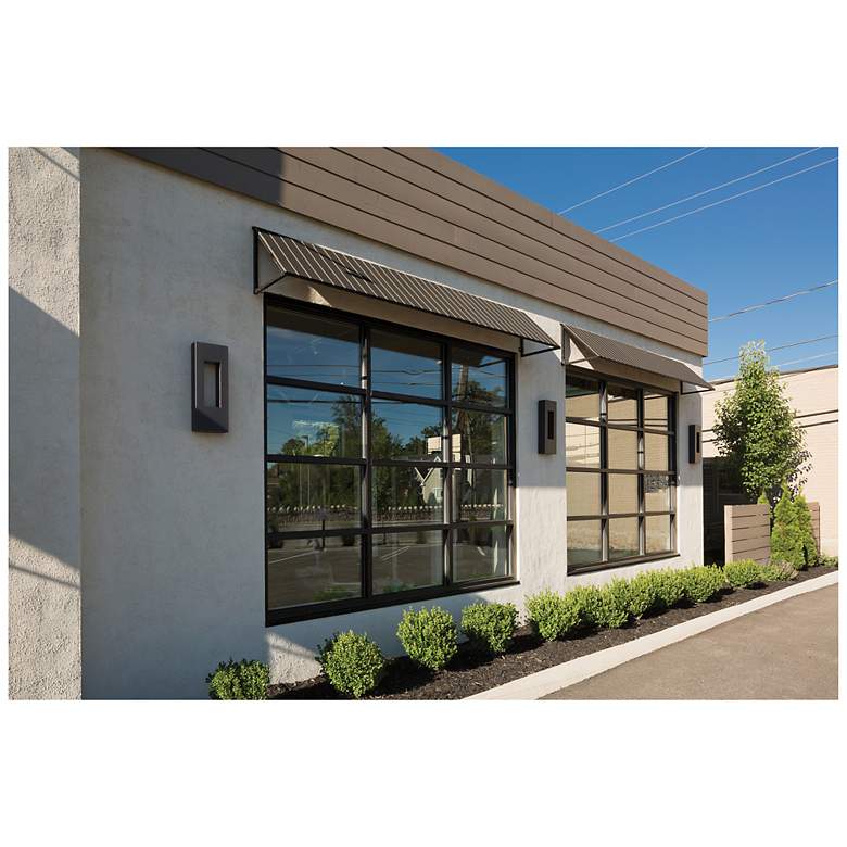 Image 7 Atlantis 24"H Bronze ADA Integrated LED Outdoor Wall Light more views