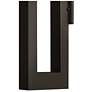 3_Atlantis 24"H Satin Black Integrated LED Outdoor Wall Light more views