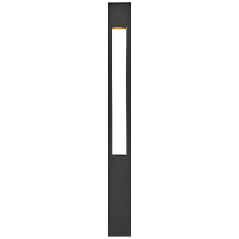 Image 6 Atlantis 30" Satin Black Low Voltage LED Dark Sky Landscape Bollard more views