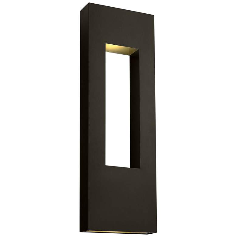 Image 2 Atlantis 36 inch High Bronze Integrated LED Outdoor Wall Light