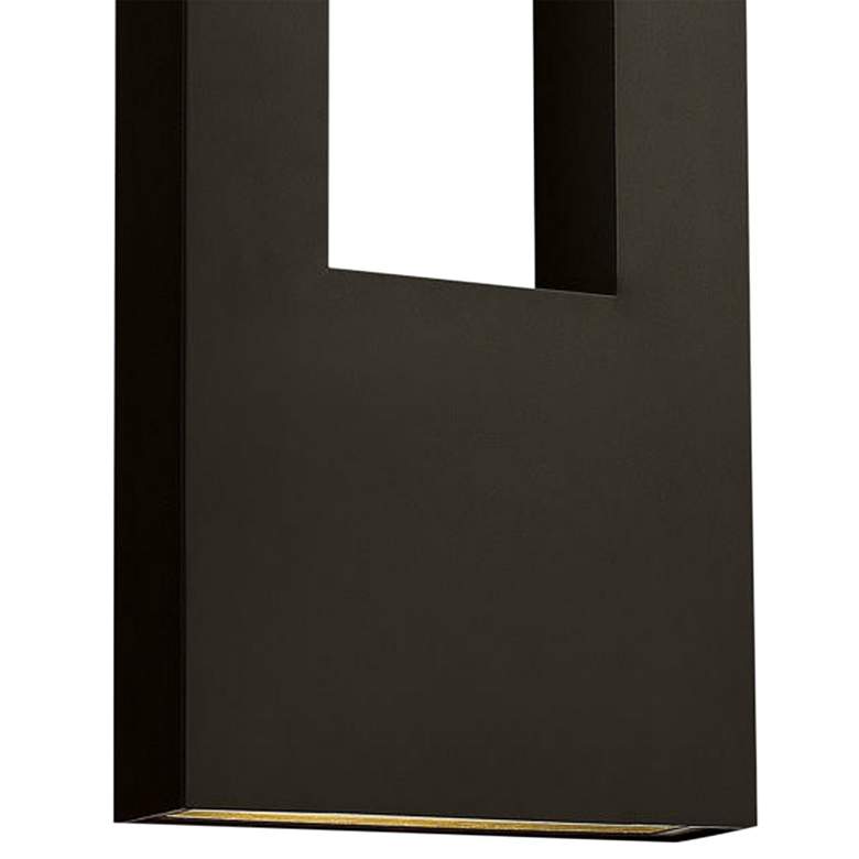 Image 3 Atlantis 36" High Bronze Integrated LED Outdoor Wall Light more views