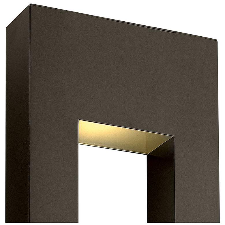 Image 3 Atlantis 36" High Bronze Socketed LED Outdoor Wall Light more views