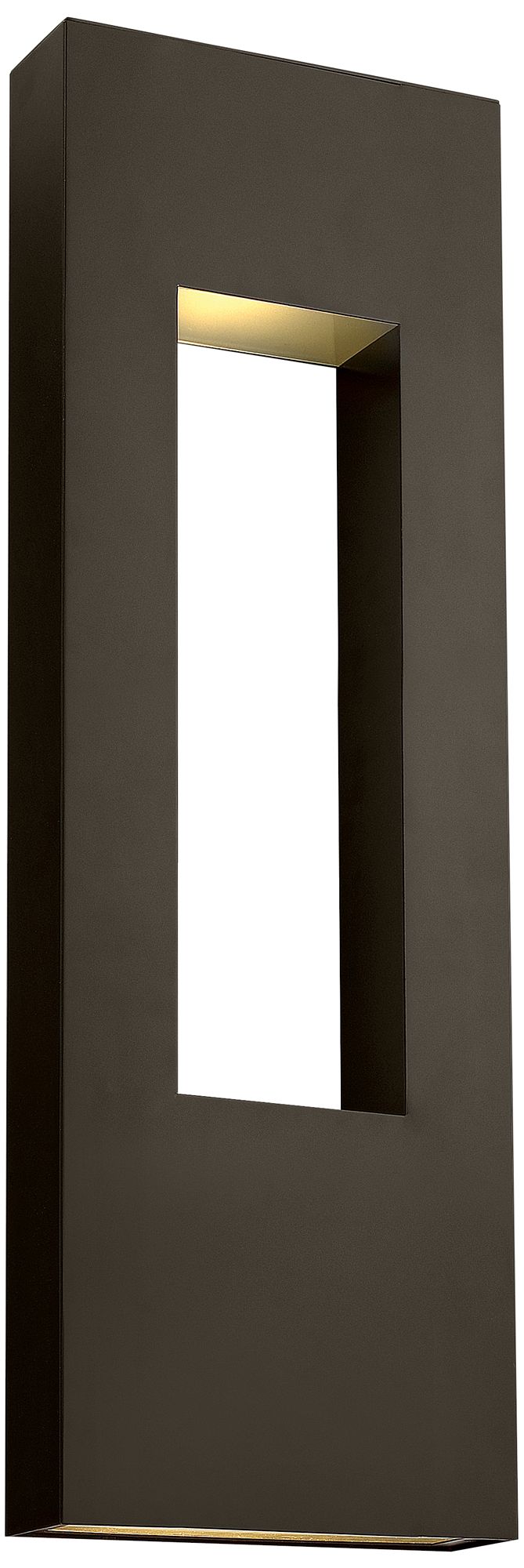 Image 7 Atlantis 36" High Bronze Socketed LED Outdoor Wall Light more views