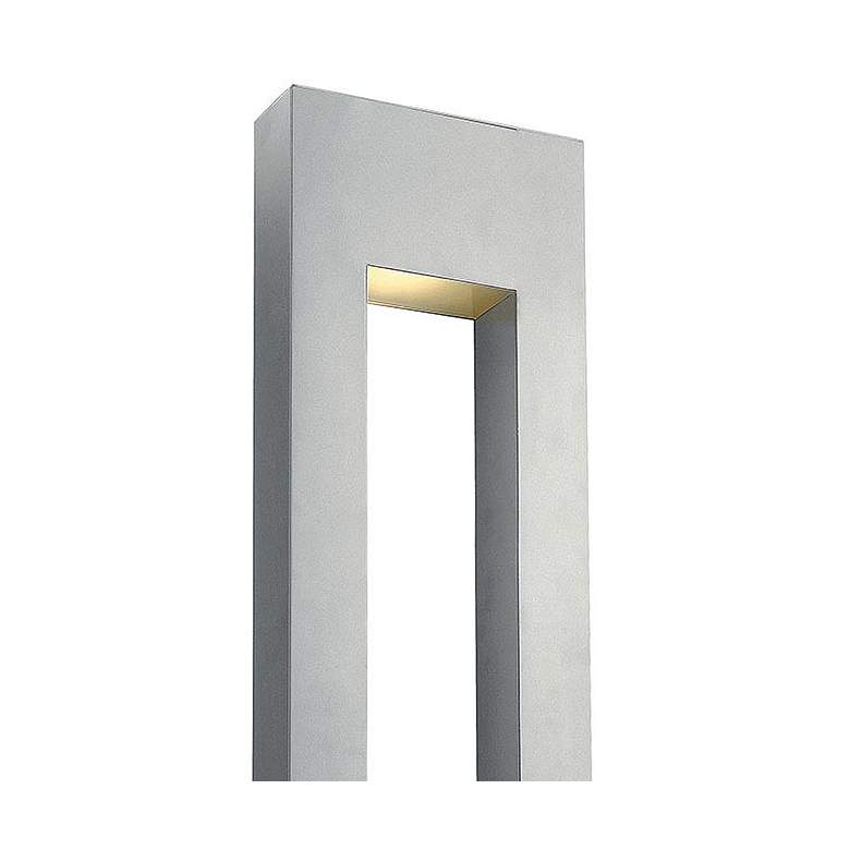 Image 2 Atlantis 36" High Titanium Integrated LED Outdoor Wall Light more views