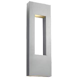 Image1 of Atlantis 36" High Titanium Socketed LED Outdoor Wall Light