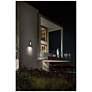 7_Atlantis 36"H Satin Black Socketed LED Outdoor Wall Light more views