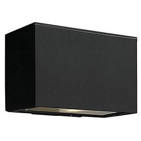 Image1 of Atlantis 6"H Satin Black Integrated LED Outdoor Wall Light