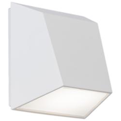 Atlantis 6&quot;H x 6&quot;W 1-Light Outdoor Wall Light in White