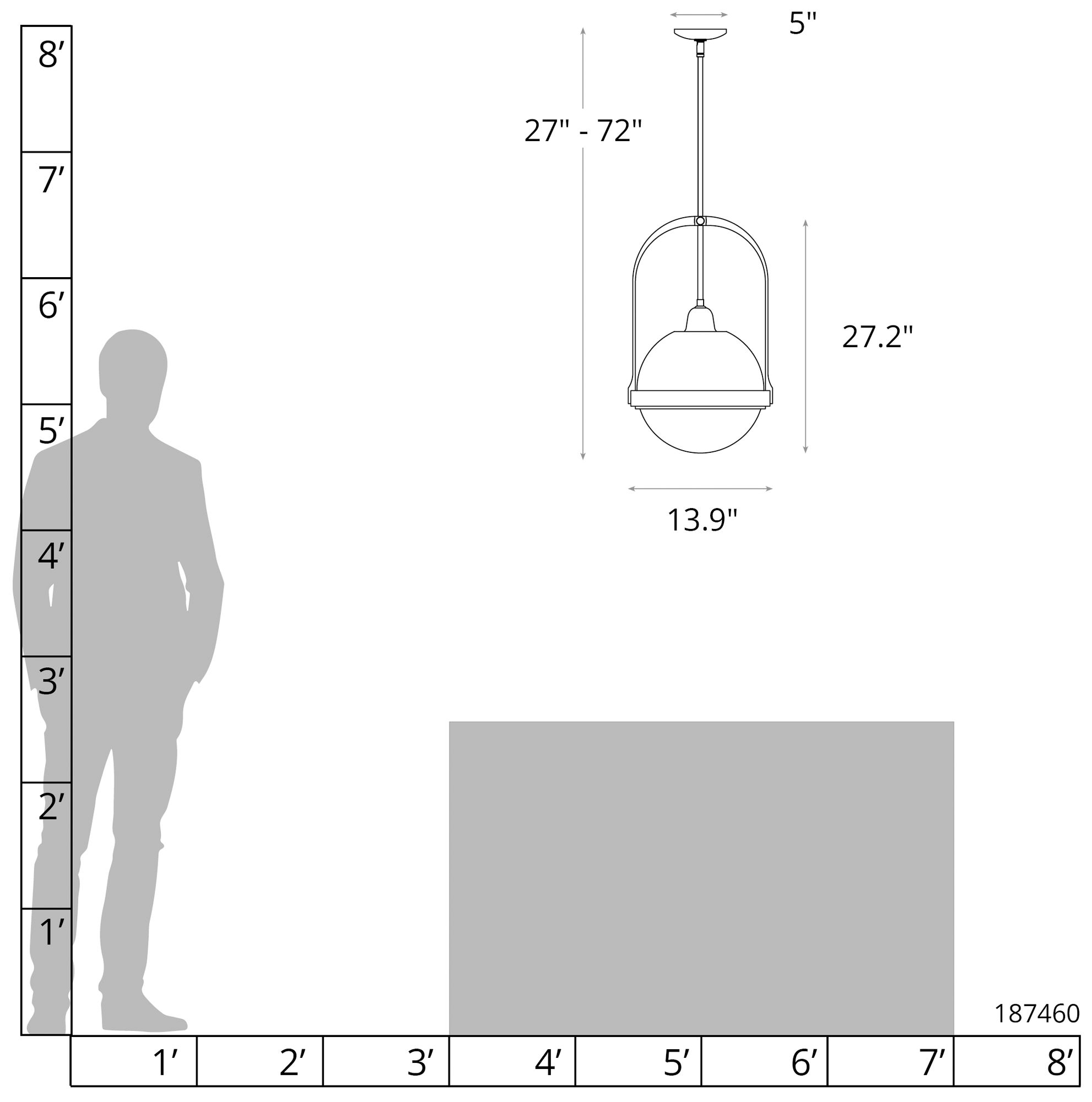 Image 4 Atlas 14" Wide Modern Brass Mini Pendant w/ Clear Glass more views