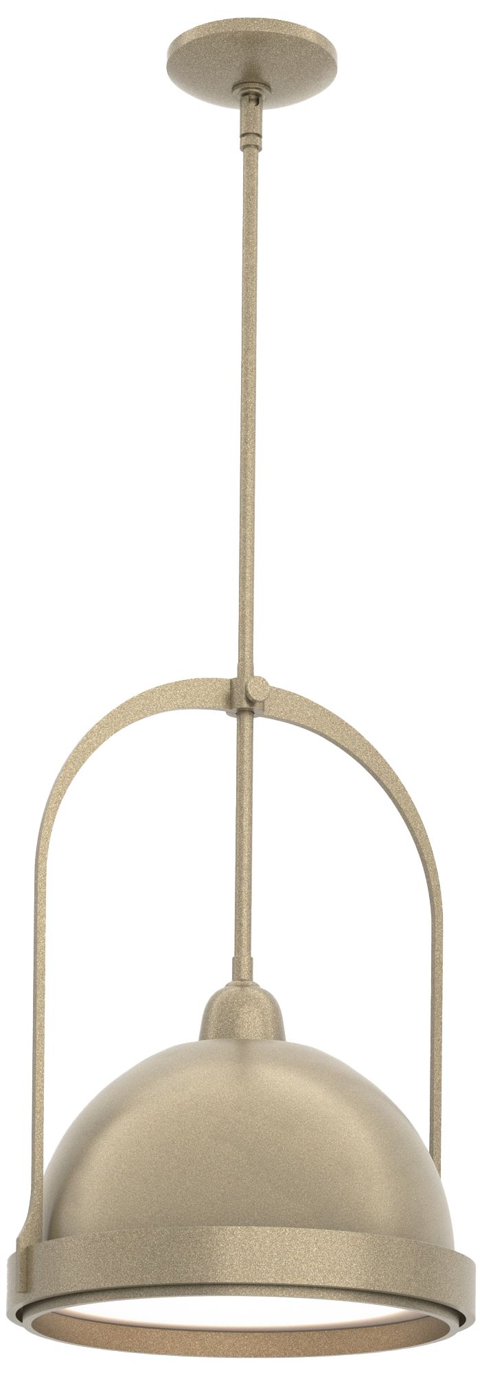 Atlas 14" Wide Soft Gold Mini Pendant w/ Soft Gold - Made to Order