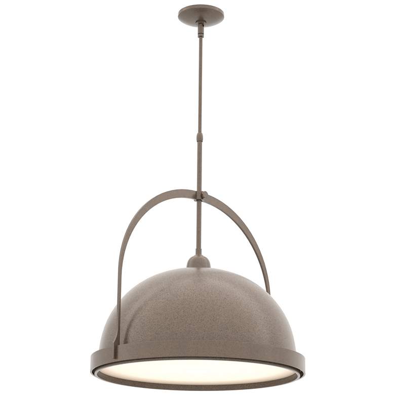 Image 1 Atlas 21.7" Wide Large Bronze Pendant