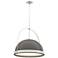 Atlas 21.7"W Oil Rubbed Bronze Accented Large  Standard Pendant