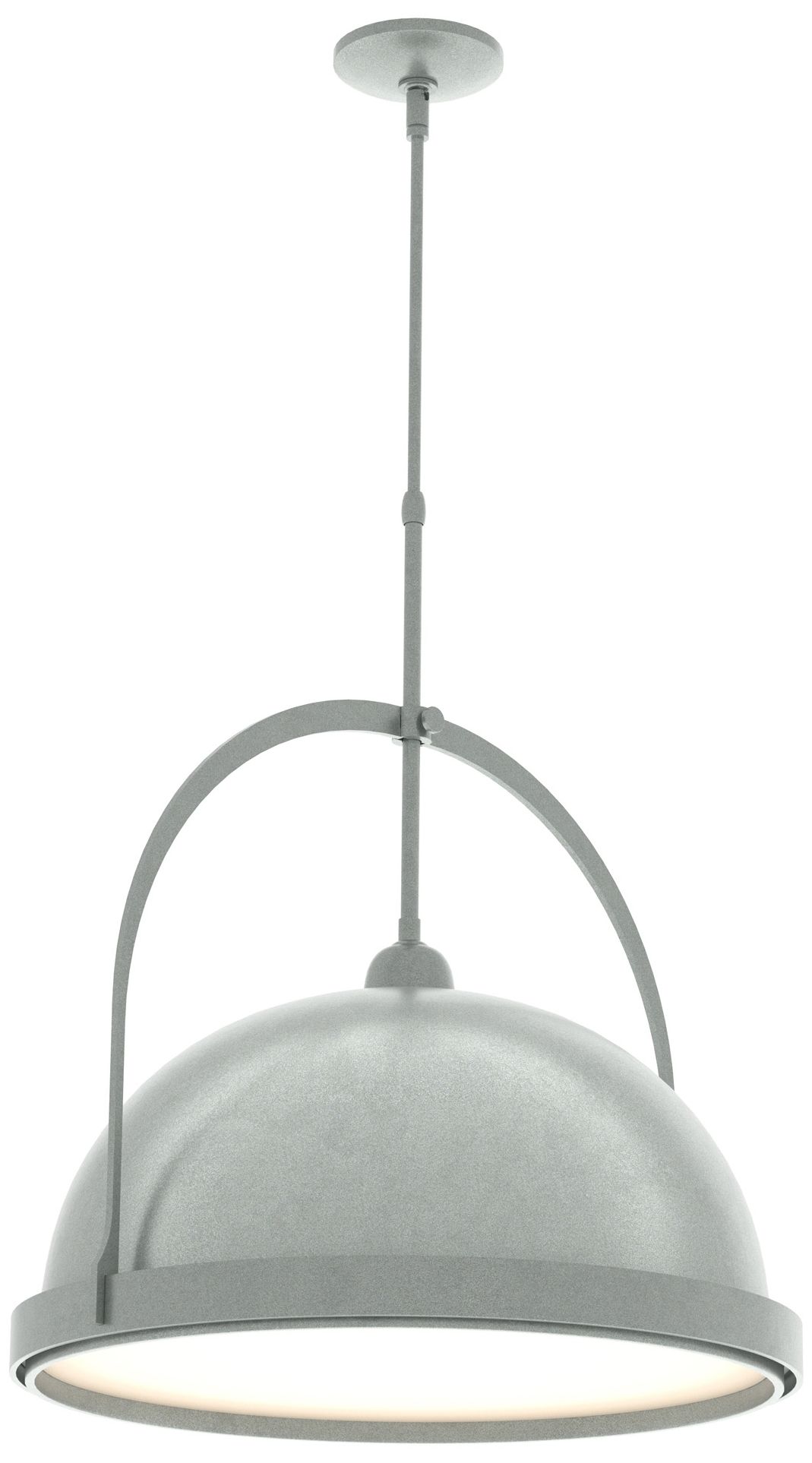 Atlas 22" Wide Vintage Platinum Pendant w/ Vintage Platinum