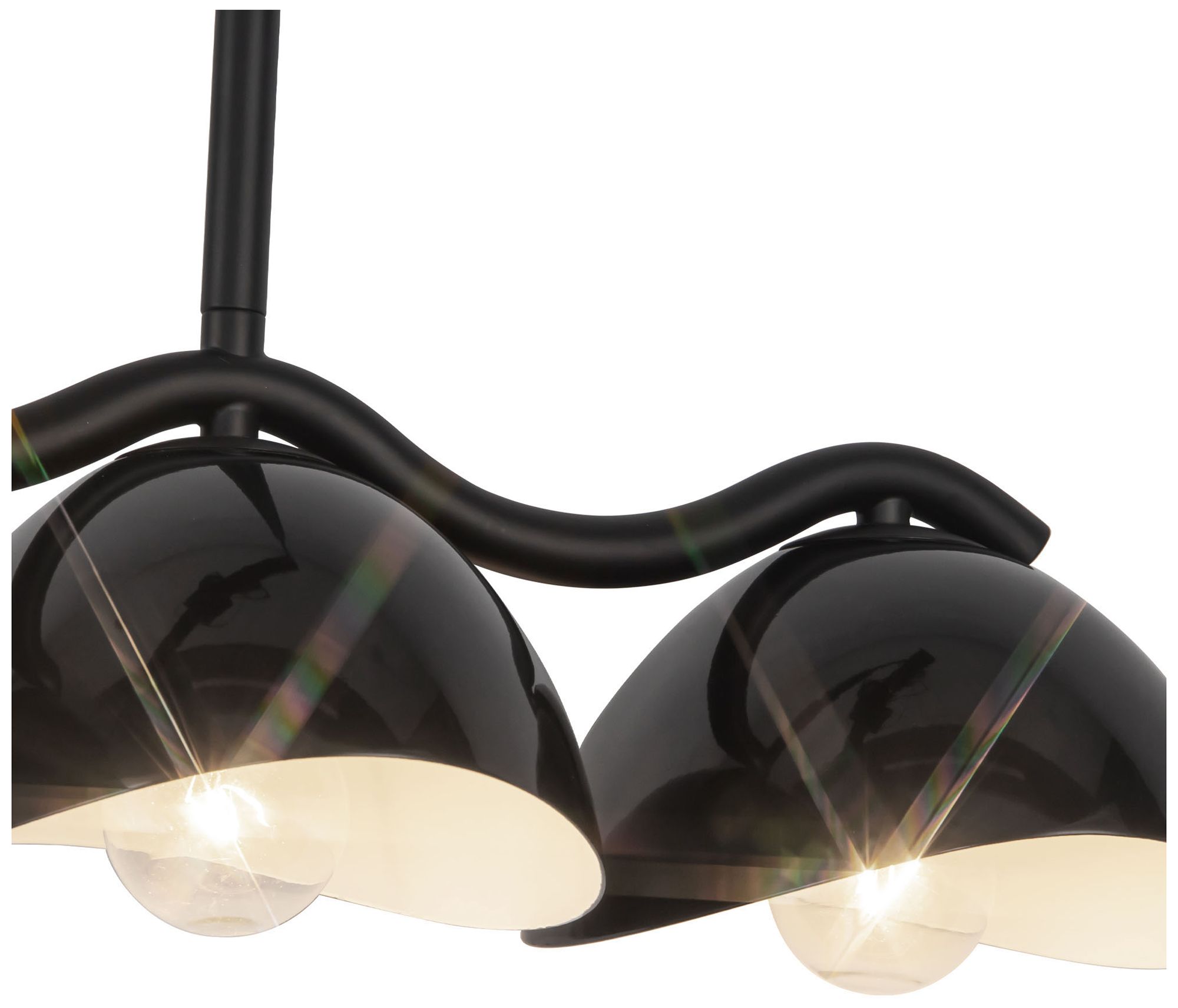 Image 3 Atlas 42-in Black Linear Pendant more views