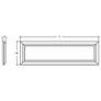 Thumbnail3 of Atlas 50 1/2" Wide Oil-Rubbed Bronze LED Ceiling Light more views