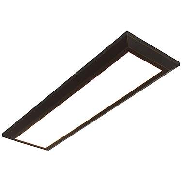 Atlas 50 1/2" Wide Oil-Rubbed Bronze LED Ceiling Light