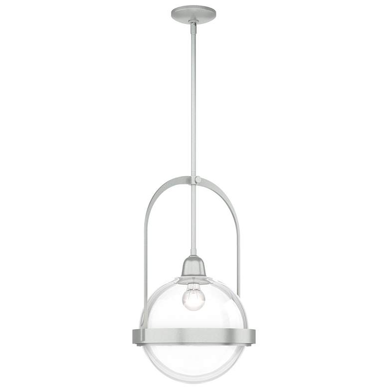 Image 1 Atlas Pendant - Vintage Platinum Finish - Clear Glass