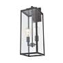 4_Atless 24"H Powder-Coated Bronze 2-Light Outdoor Wall Light more views
