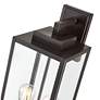 5_Atless 24"H Powder-Coated Bronze 2-Light Outdoor Wall Light more views