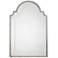 Atley Silver Leaf 28 1/4" x 41 1/4" Wall Mirror