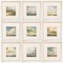 1_Atmosphere 16"W x 16"H Transitional Framed Art Set of 9