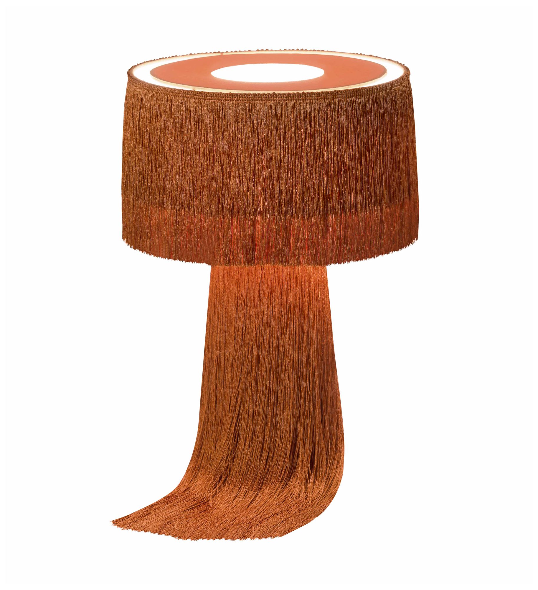 Image 2 Atolla Brick Tassel Table Lamp more views