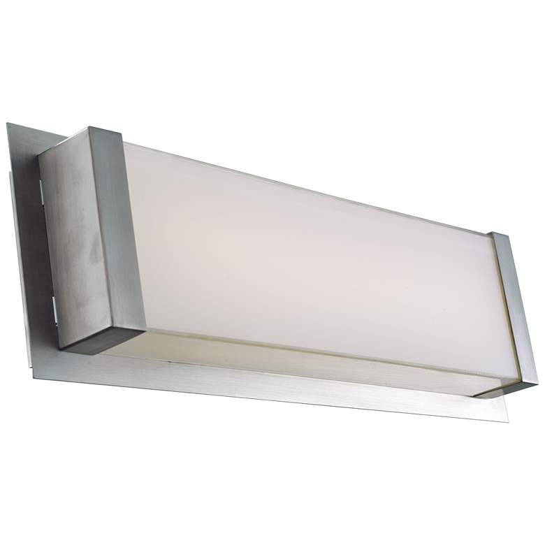 Image 1 Atom 18" High Stainless Steel LED Outdoor Wall Light