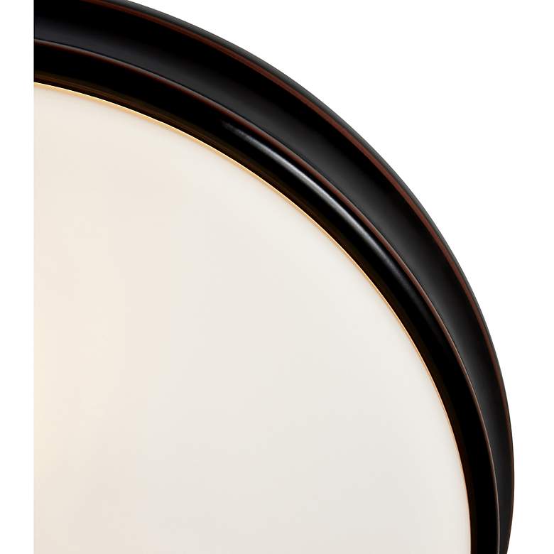 Image 5 Atom - Flush Mount - E26 LED - Oil-Rubbed Bronze Finish - Opal Acrylic more views