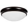 6_Atom - Flush Mount - E26 LED - Oil-Rubbed Bronze Finish - Opal Acrylic more views