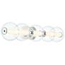 1_Atomo 38" LED Vanity Chrome With Clear Glass