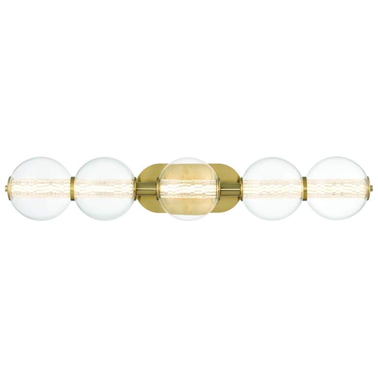 Image 1 Atomo 38" LED Vanity Gold With Clear Glass
